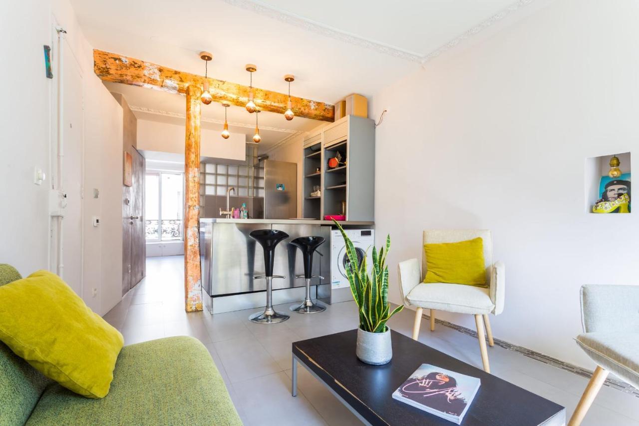 Charming studio for 2 near République Apartamento París Exterior foto