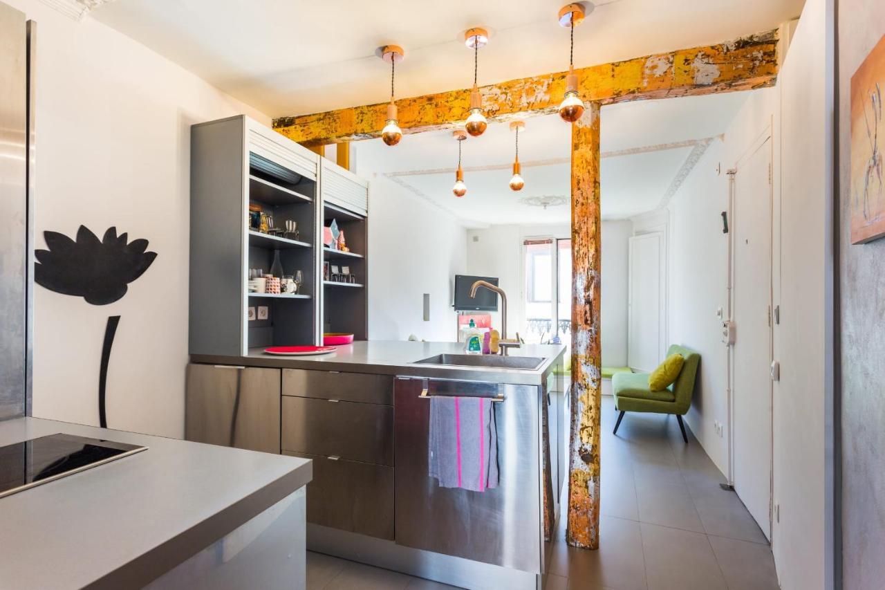 Charming studio for 2 near République Apartamento París Exterior foto